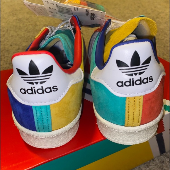 🆕🚹Adidas Campus 80’s “Multi” Sz 10.5,DS - Picture 4 of 10